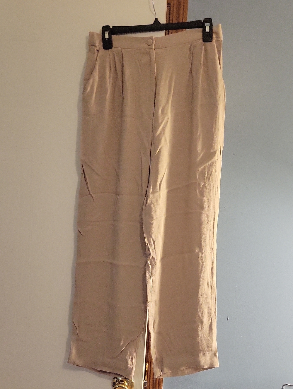 🎈 Donna Ricco New York Petite Women’s Cream pants Size 12P